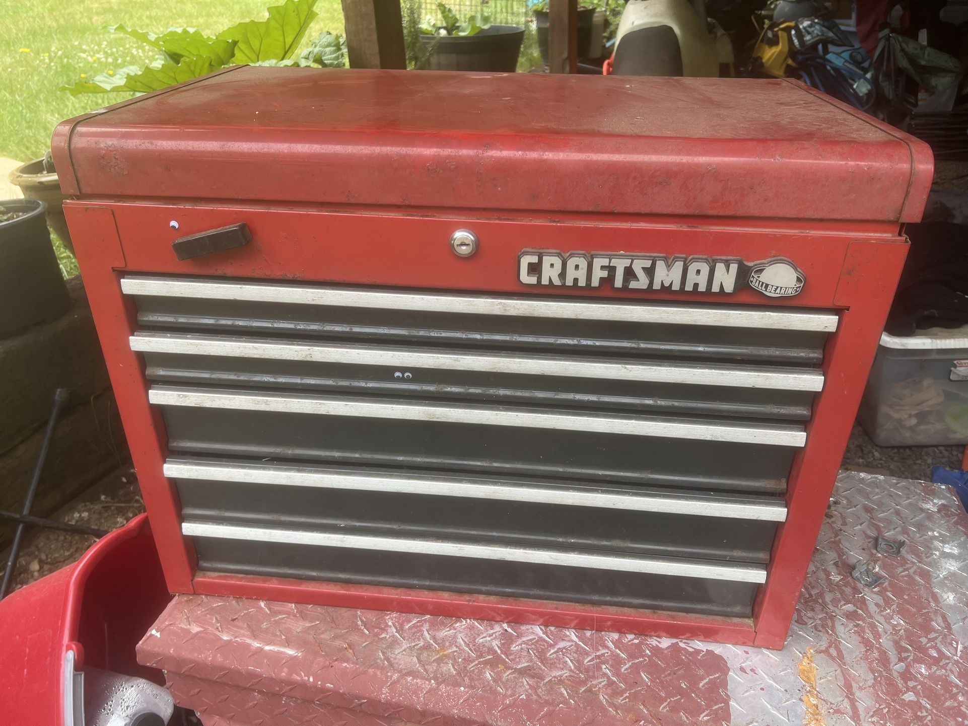 Craftsman Tool Box W/Misc