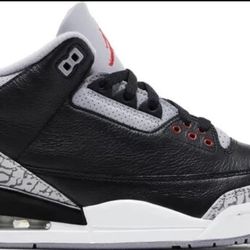 Jordan 3 Black Cement