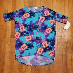 LuLaRoe Mickey Mouse Blouse (XXS)