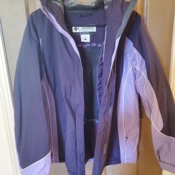 Women's Large Purple Columbia Jacket