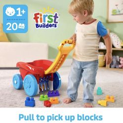 Mega Bloks Scooping Wagon 