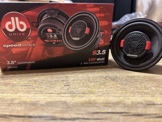 3.5″ 2-Way Louudspeaker / 150 W db Drive