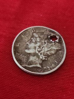 1944 Mercury Dime Silver  "In Cod We Trust" Error