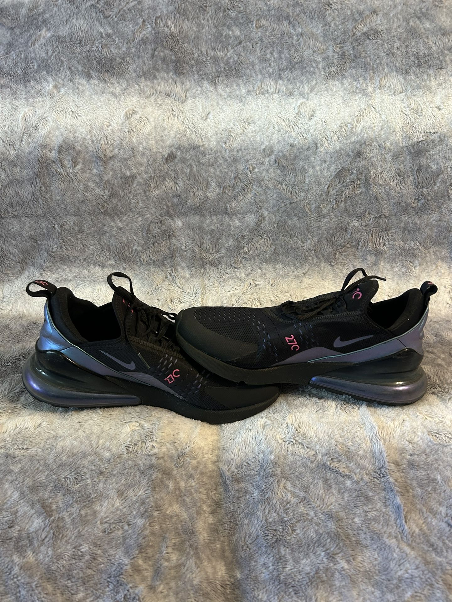 Nike Air Max 270 Throwback Future Black Size 13 Euc