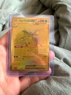 Gold Greninja Hyper Rare - Mega Evolutions Chaos Rising