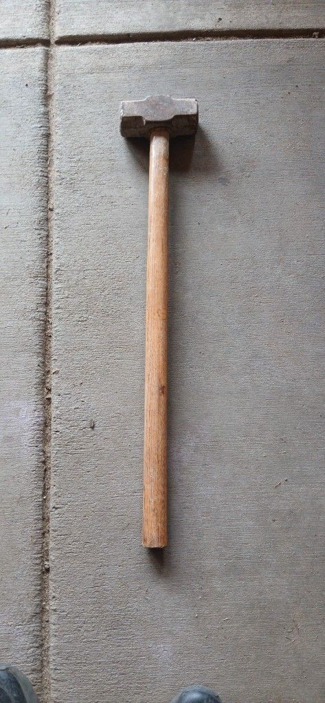 6lb Mallet Sledge Hammer With Long Handle