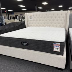 Queen/King Size Bed Frame No Mattress For $499. King $100 More. Delivery & Set Up Available 