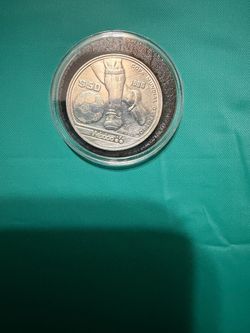 Soccer World Cup Mexican coin