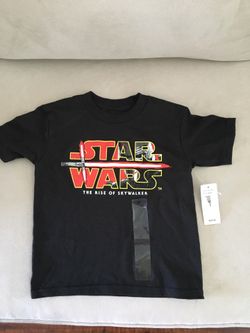 NEW! Star Wars Toddler Shirt- 2T Rise of Skywalker
