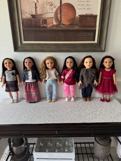 Lot of 6 Journey 18” Dolls
