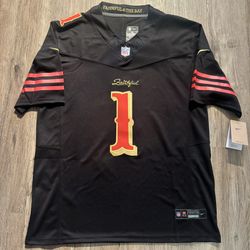 San Francisco 49ers Pearsall Football Jersey Mens XL Rivalries
