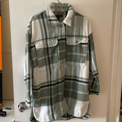 Banana Republic Flannel Jacket Women’s 