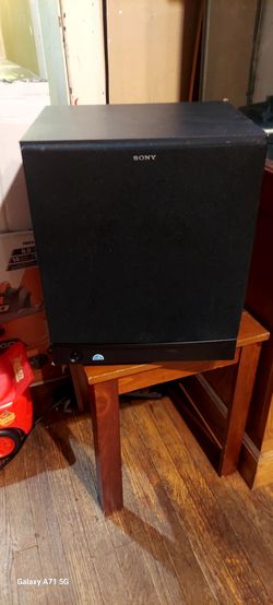 Sony 12 inch subwoofer