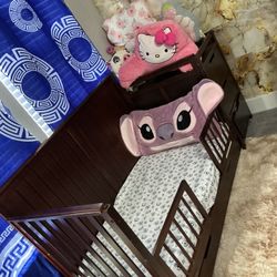 Crib And Toddler Bed 