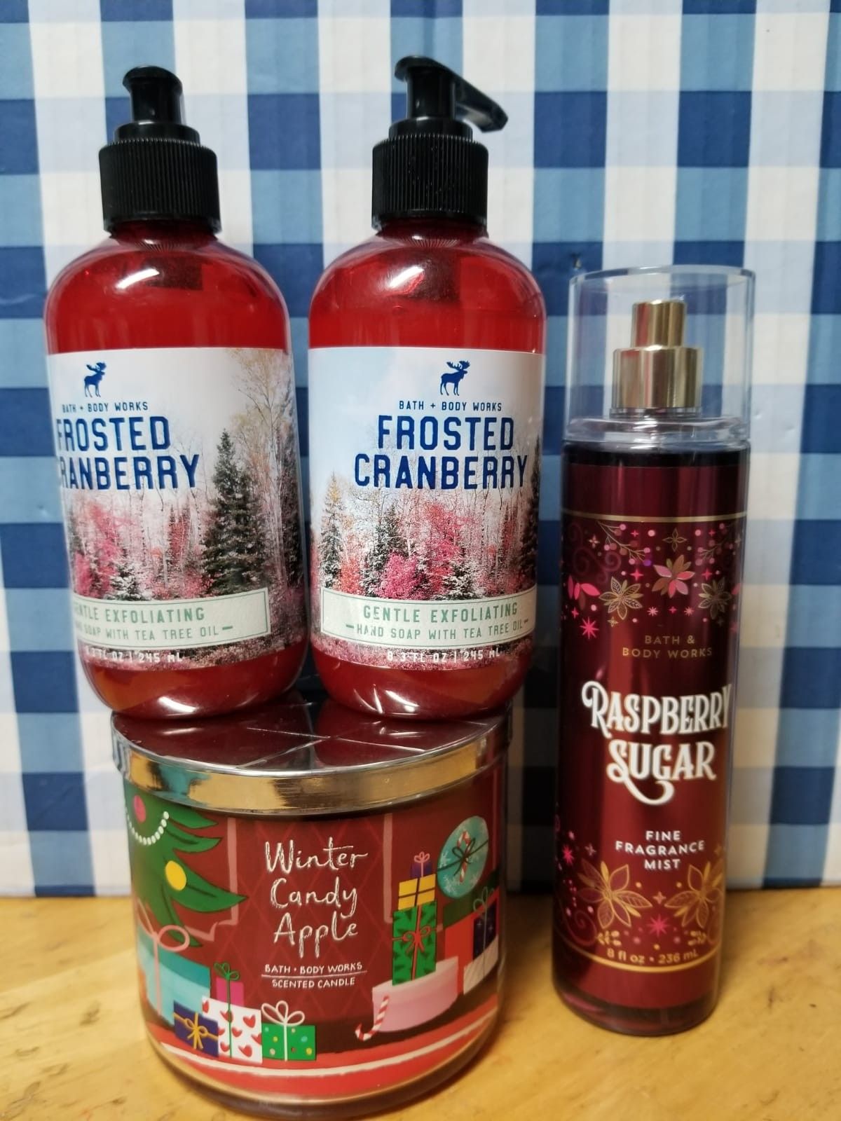 Bath and Body Works Christmas Products