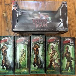 Horror Clix - Starter set And Booster Packs 