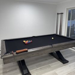 Bixby X-Base Pool Table, Charcoal