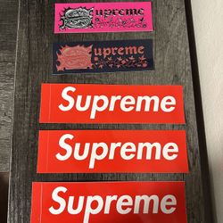 Supreme Sticker Lot Of 5!