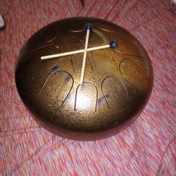 Rain Tongue Drum With Mallets