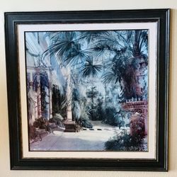 Huge Beautiful Greek Palace Painting.