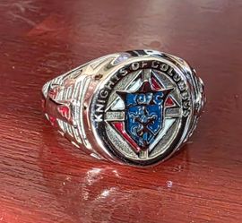 Stainless steel Knights of Columbus KOC rings all sold separately SHIPPING is AVAILABLE