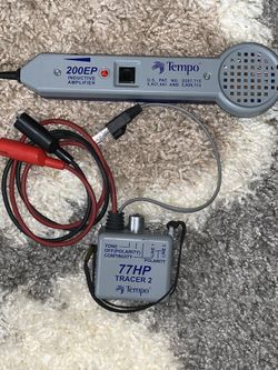 Progressive Tempo 200EP Inductive Amplifier 77HP Tracer 2 Tone / Probe Kit 200