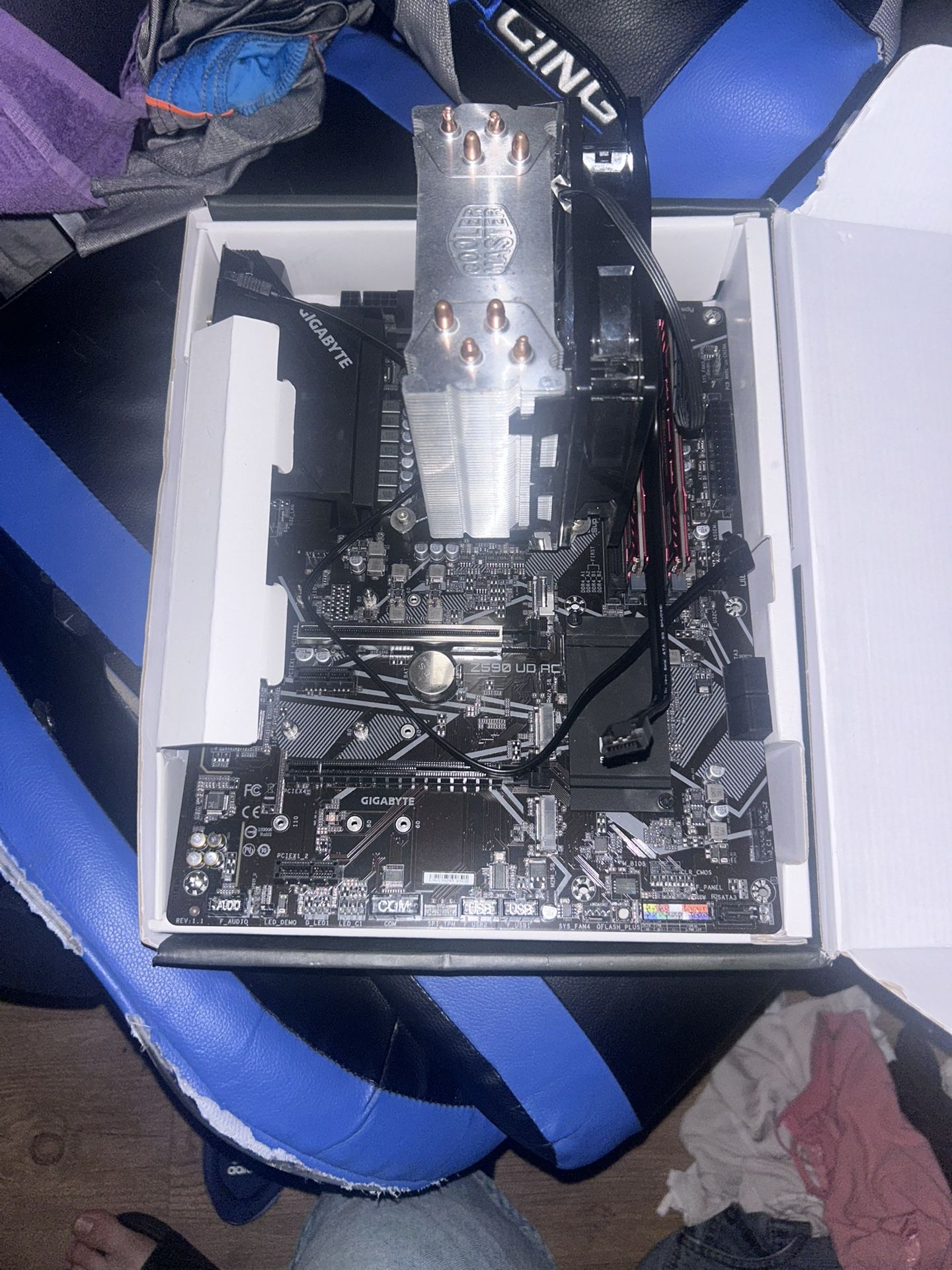 Motherboard Ram And CPU Combo
