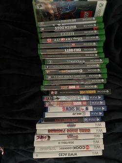 Assorted Games $5 Each!