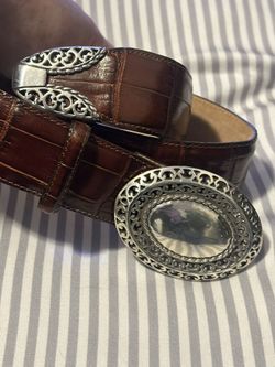 Vintage Brighton Leather Belt 