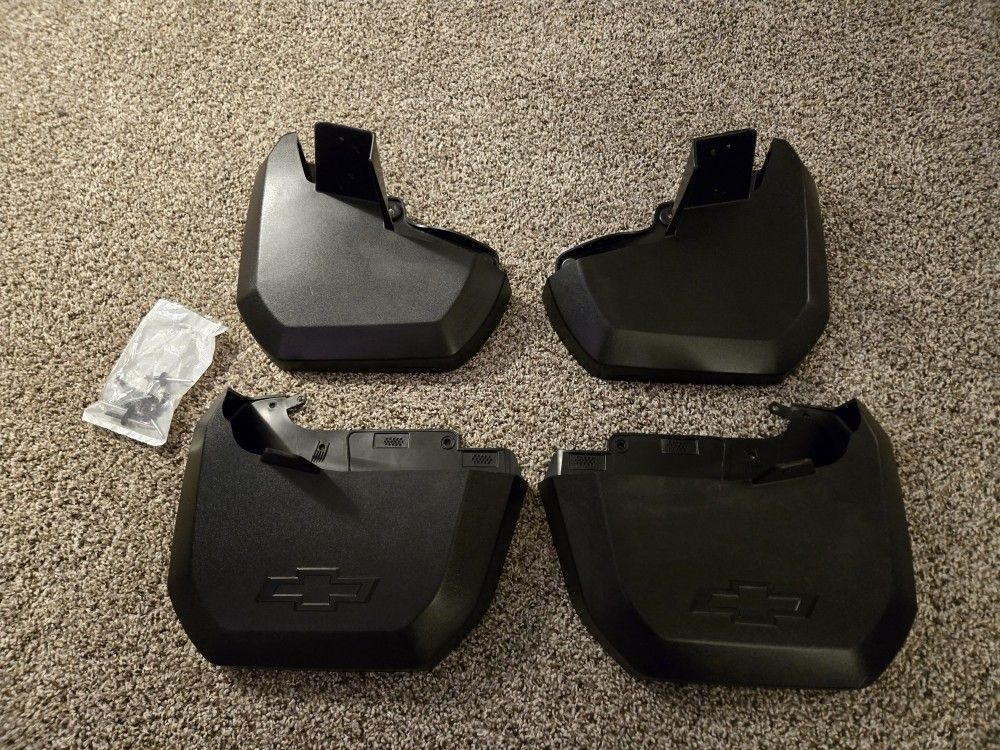 OEM Chevy Front & Rear Splash Guards