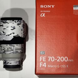 Sony 70-200mm F4 Macro G OSS ii