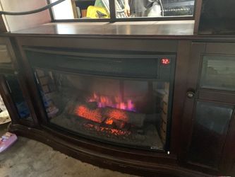 fire place cabinet