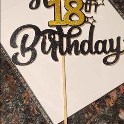 Cake Topper 