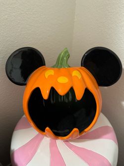 MICKEY CANDY PUMPKIN DISH