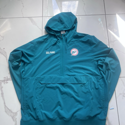 Nike Miami Dolphins Sideline Pullover Jacket Hoodie 3XL NFL