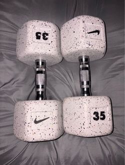 Nike 35 lbs Dumbbells