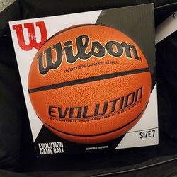 Wilson Evolution Size 7 / Nike Duffle Bag