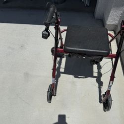 Walker With Seat 
