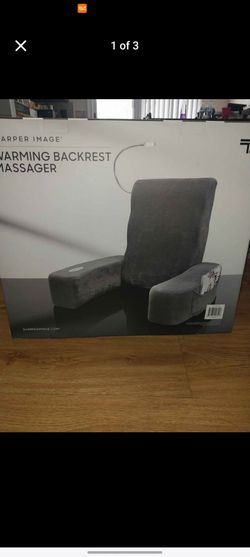 Warming Backrest Massager by Sharper Image