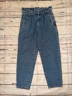 Jeans ASOS High-Rise Paperbag Waist Mom