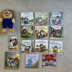 Little Critter Book collection and plush- in EUC!