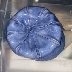 1970s Vintage Little Blue Cap Ashtray