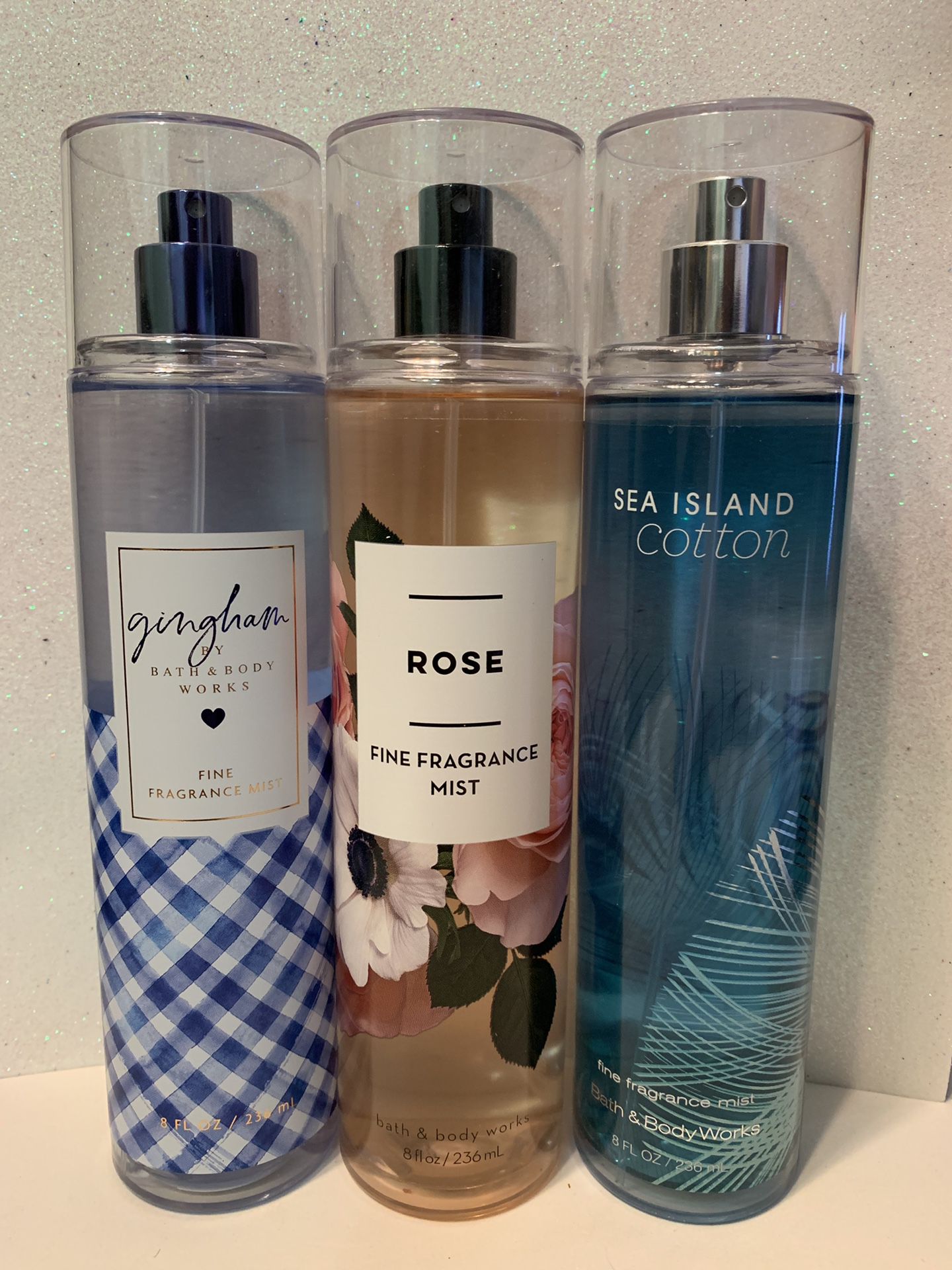Bath and body works fine fragrance mist new all 3 for $15