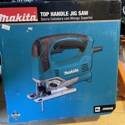 New MAKITA JV0600K TOP HANDLE JIG SAW WITH TOOL CASE