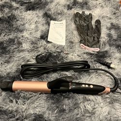 New/Unused 2 In 1 Curling Iron & Hair Straightener 