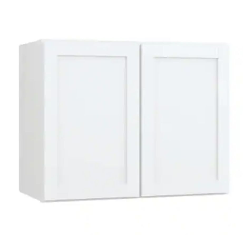 Hampton Bay White Upper Cabinet