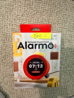 Nintendo Sound Clock Alarmo BRAND NEW UNOPEND