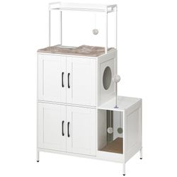 HOOBRO Litter Box Enclosure With Storage