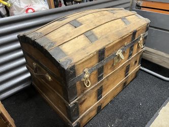 Antique Luggage Trunk