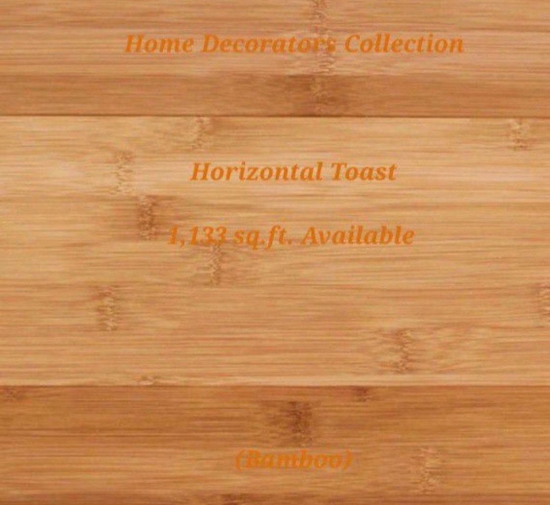 Horizontal Toast 5/8 in. T × 5 in. W × 38.59 in. L Solid Bamboo Flooring